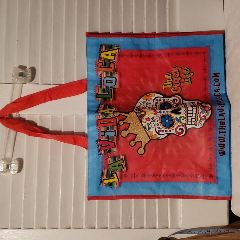 Sugar Skull Shopping Bag